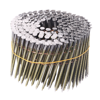 Гвоздь барабанный 2,5*70 мм с кольцевой (ершённый) накаткой (7,2 тыс.шт)